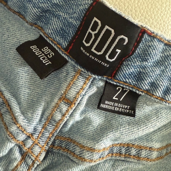 BDG Sky Blue Denim 90s Bootcut - Picture 4 of 8